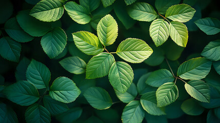 Fototapeta premium green leaves background