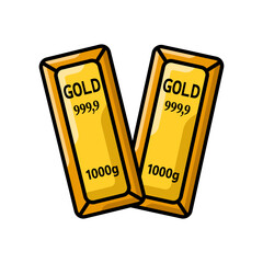 Made in uk Two 1000g Gold Bars 999.9 Purity Illustration