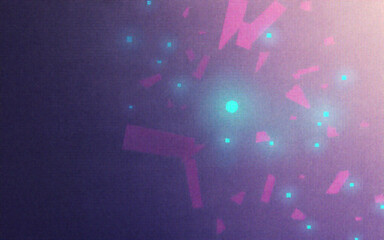 Obraz premium Vibrant Abstract Gradient with Noise Texture