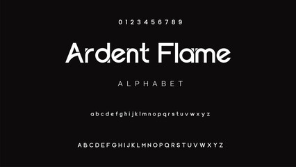 Creative font. Modern abstract digital tech font. Logo creative font, type, technology, movie, digital, music, movie. Fonts and illustration in vector format.