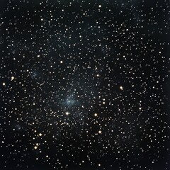 Stunning View of a Starry Night Sky Filled With Countless Bright Stars and Distant Galaxies, Showcasing the Vastness of the Universe