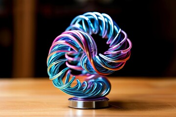 42 slinky precompressed helical spring toy that can walk down st