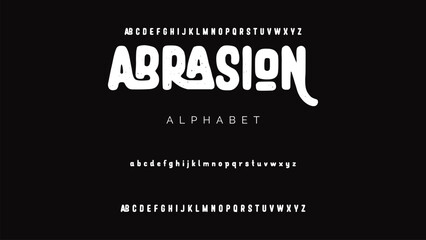 Craft vintage typeface design. Graphic display alphabet. Fantasy type letters. Latin characters, numbers. Vector illustration. Old badge, label, logo template.