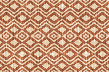 Geometrical Carpet modern Pattern with trending colors in high resolution
