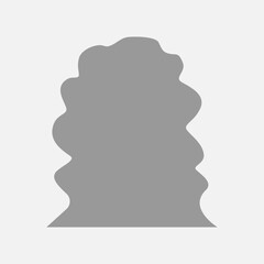 Vector flat illustration. Icons of man and woman. Avatar, user profile, person icon, profile picture. Suitable for social media profiles, icons, screensavers and as a template. Business concept.