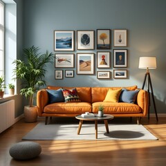 Luxurious interior design, interior photography