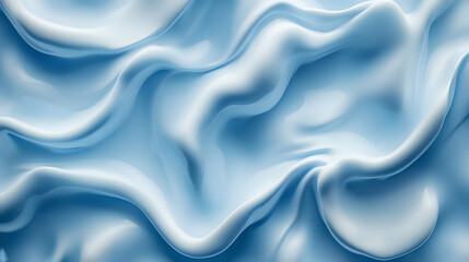 Obraz premium Smooth blue texture background featuring calming, minimalist design for versatile use Isolated on white background