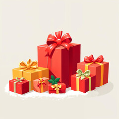 red gift box