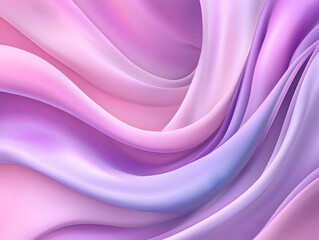 Abstract 3D Purple Pink Wave Background
