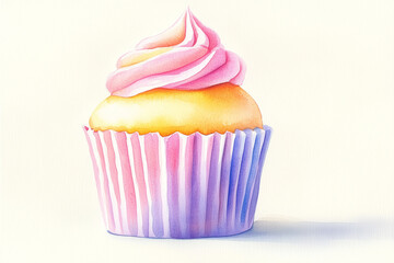 cupcake with icing