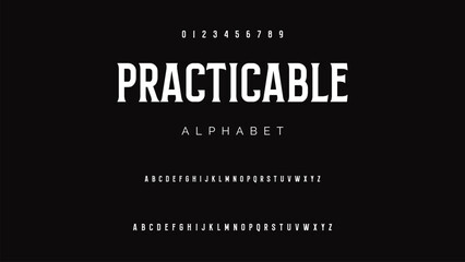 Craft vintage typeface design. Graphic display alphabet. Fantasy type letters. Latin characters, numbers. Vector illustration. Old badge, label, logo template.