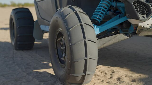 Sand Tire Paddles for an offroad UTV