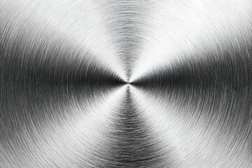 Circular Brushed Metal Texture Background