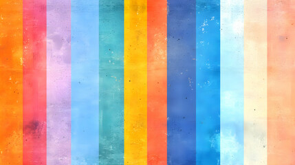 Abstract Rainbow Stripes Background Texture