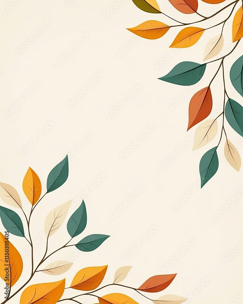 Poster whimsical children's design with soft colors and nature-inspired elements for playful creativity