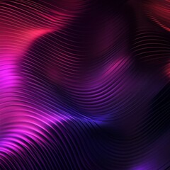 Colorful Wave Patterns Create an Abstract Background With Vibrant Hues of Purple, Pink, and Blue, Evoking a Sense of Movement and Depth in Modern Design