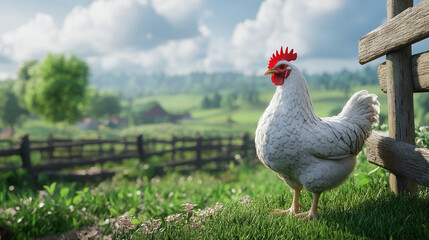 Chickens on the nest, Laying hens