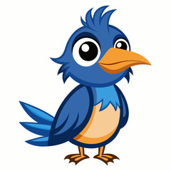 illustration of a cartoon bird