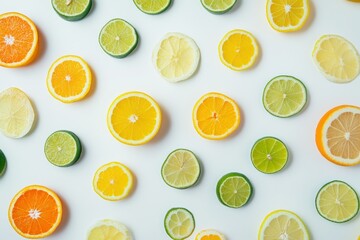 Vibrant Fresh Citrus Fruit Arrangement