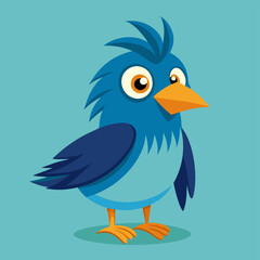illustration of a cartoon bird