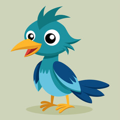 illustration of a cartoon bird