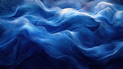 Obraz premium Abstract blue texture background with flow and swirl for wallpaper or wave pattern, artistic and creative design