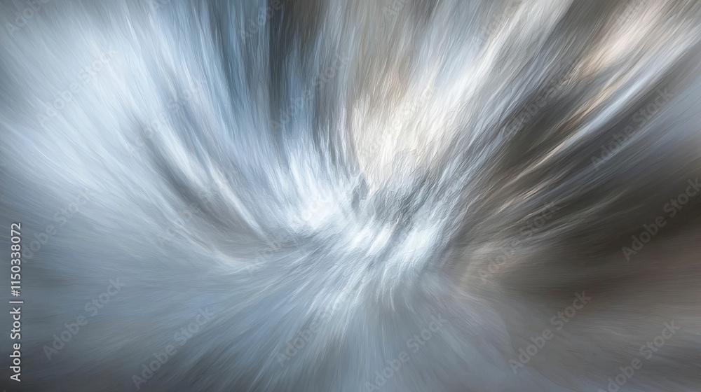 Poster dynamic metallic abstract design digital art modern environment artistic viewpoint vivid concept for