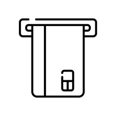 Made in uk ATM Card Transaction: Secure Banking Icon Design