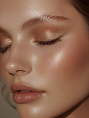 Fototapeta premium cosmetic model