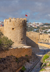 Ancient fortress in the old town of Safi in Morocco