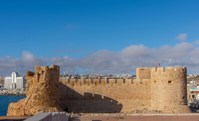 Ancient fortress in the old town of Safi in Morocco