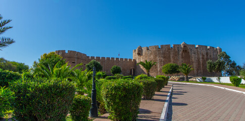 Naklejka premium Ancient fortress in the old town of Safi in Morocco
