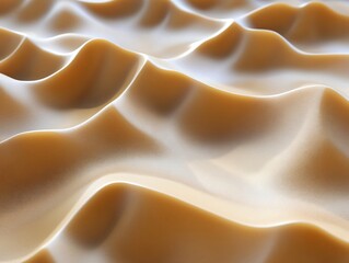 Obraz premium Smooth Sand Dunes with Soft Curves and Elegant Textures in Warm Tones