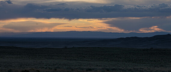 Sand Dunes National Park Sunset