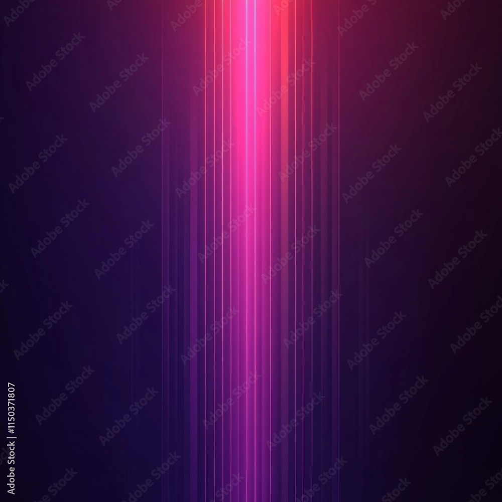 Poster vibrant abstract light beams create a colorful gradient background that enhances digital art and des