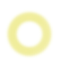 Yellow ring of light sun 