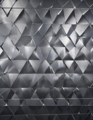 Gleaming diamond-patterned metal sheet, textured background, wall, plate