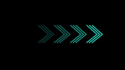 arrow direction symbols in flat style. Modern simple arrows. Vector illustration.