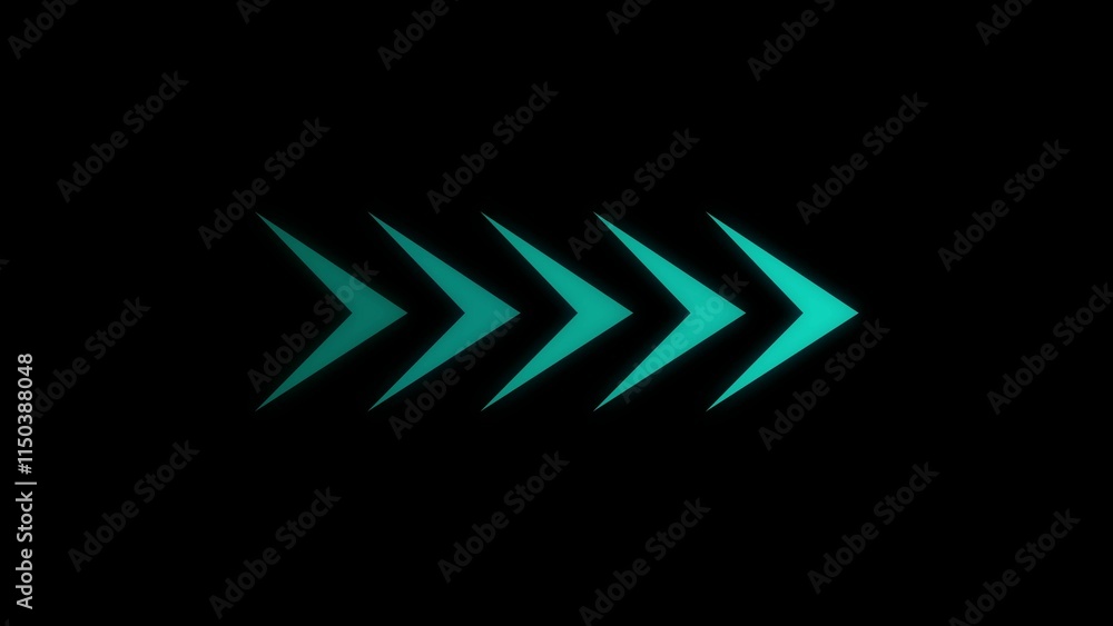Poster arrow direction symbols in flat style. modern simple arrows. vector illustration.