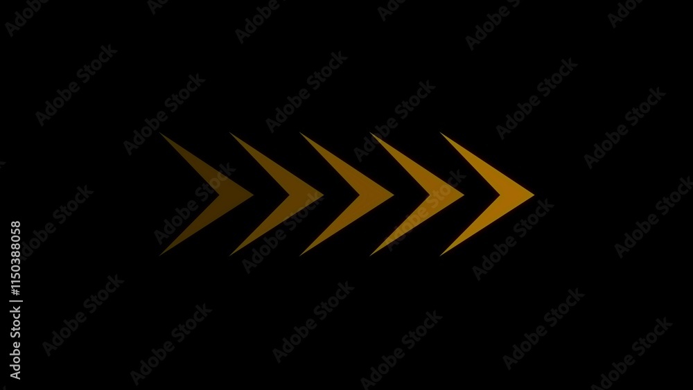 Poster arrow direction symbols in flat style. modern simple arrows. vector illustration.