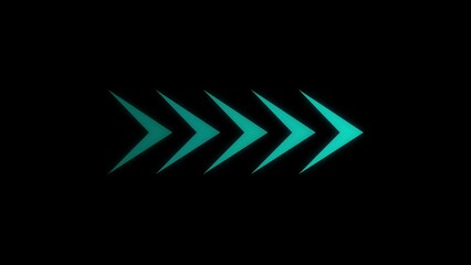 arrow direction symbols in flat style. Modern simple arrows. Vector illustration.