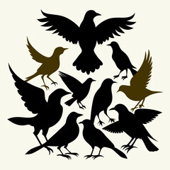 birds on a branch