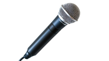 Microphone, transparent background
