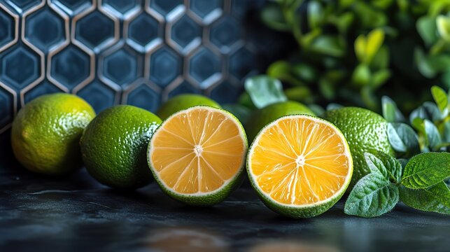 Lime fruit wallpaper representing citrus vitamins, immune boosting benefits, and healthy eating for weight loss and nutrition