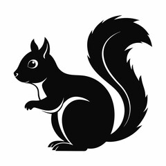 Charming Squirrel Illustration: Perfect Vector Designs for Nature and Wildlife Projects.