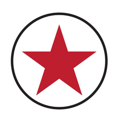 Icon set of stars with different variations. Colorful star icons.More size color star icon.