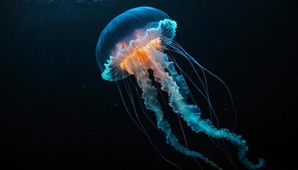 jelly fish in the water