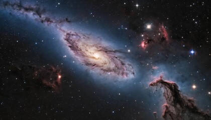 Fototapeta premium galaxy in space