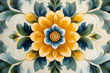 pattern with flowers