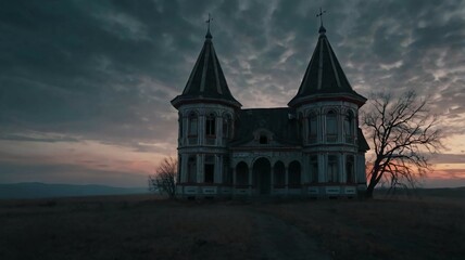 Fototapeta premium church in the night